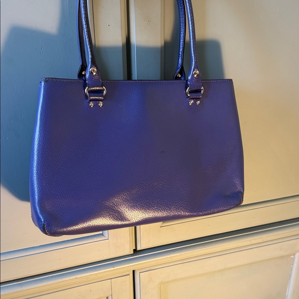 kate spade Royal Blue Leather Shoulder Bag - Picture 5 of 7